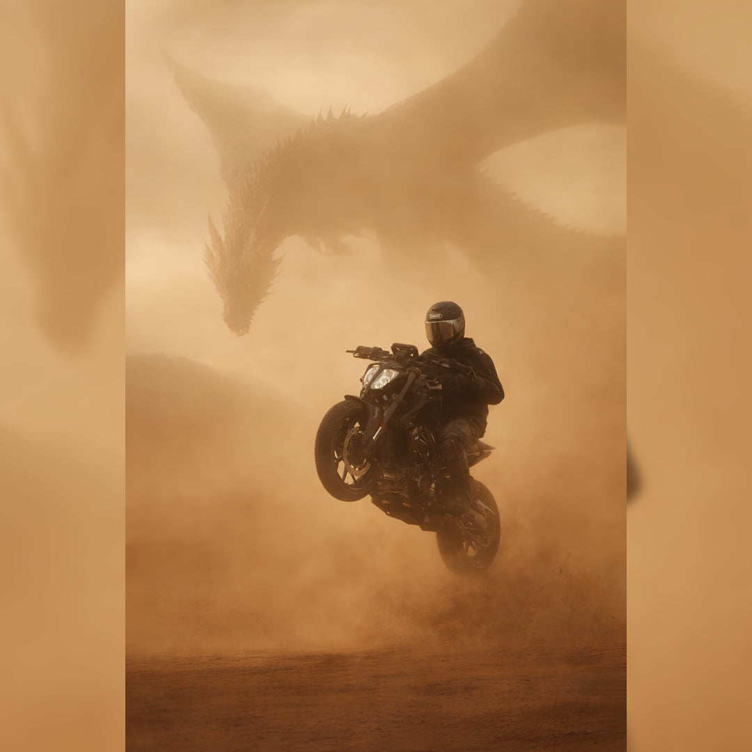 Bike and Dragon