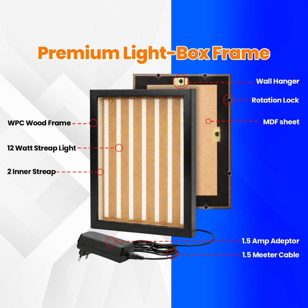 Premium Light-Box – Easily Change Posters Anytime