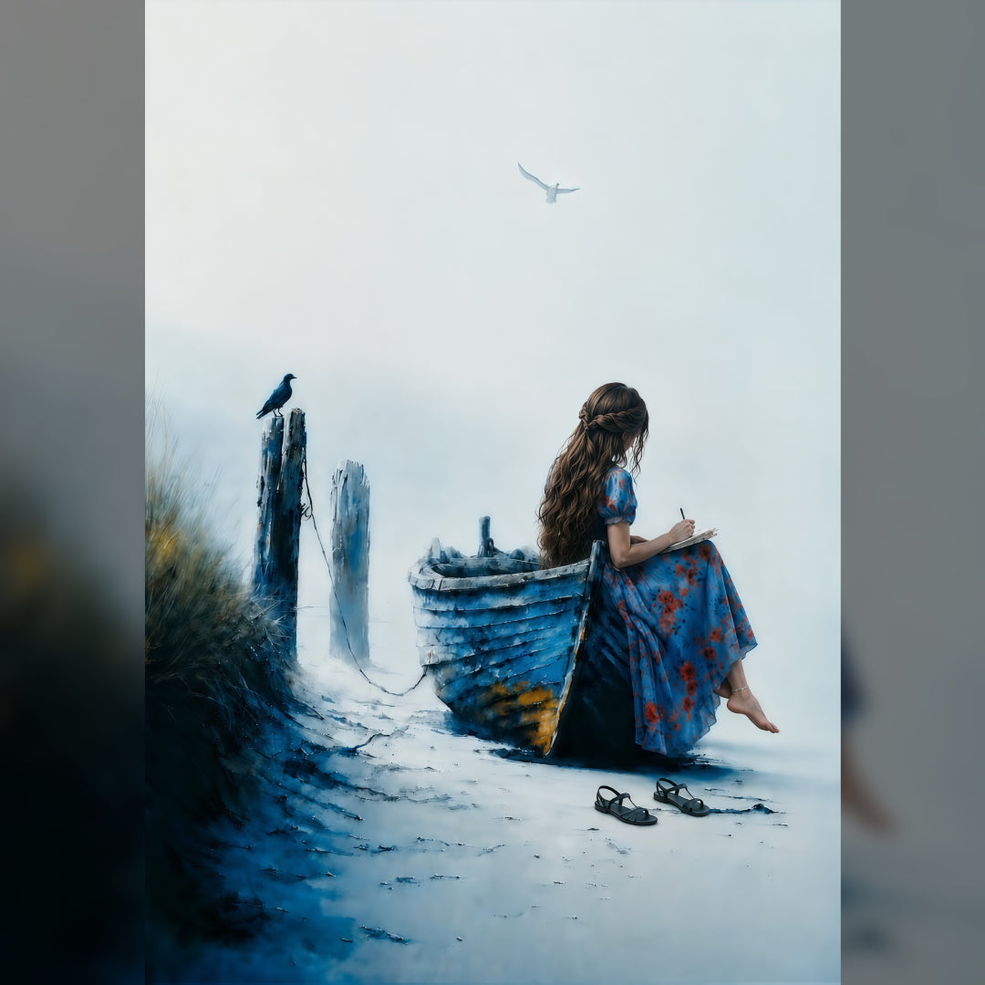 Girl in Boat