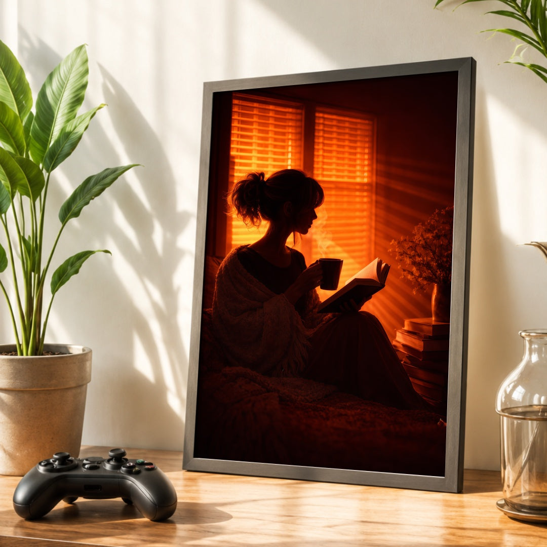 Girl with Book