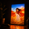 Girl in field (Evening)